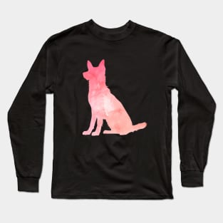 Pink German Shepherd Long Sleeve T-Shirt